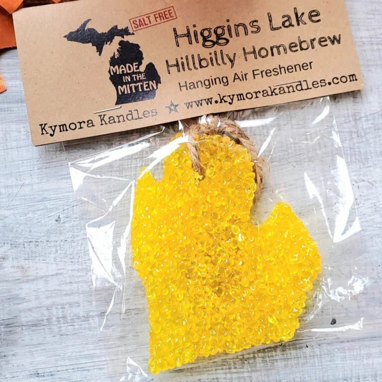 Higgins Lake Hillbilly Homebrew Air Freshener