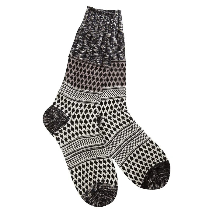 Nightfall Multi Gallery Textured Crew Weekend Collection Socks