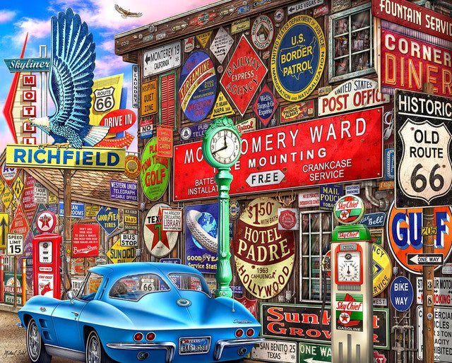 Springbok Route 66 1000 pc Puzzle