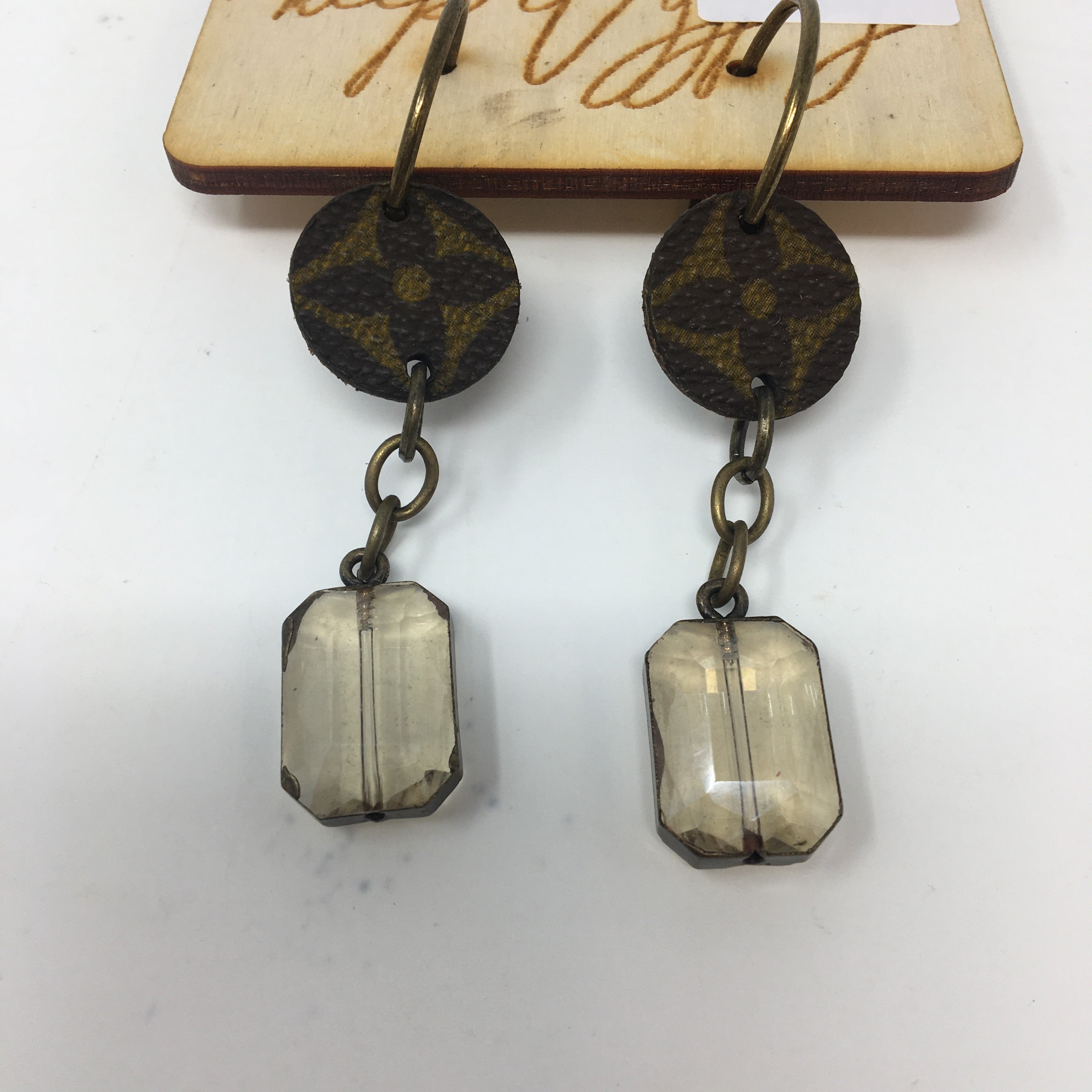 Gypsy UpCycled LV Earrings - Silverthorne – Adrians Boutique