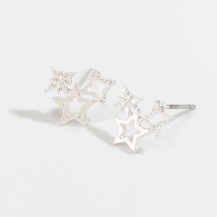 Star Cluster Stud Buds Earrings