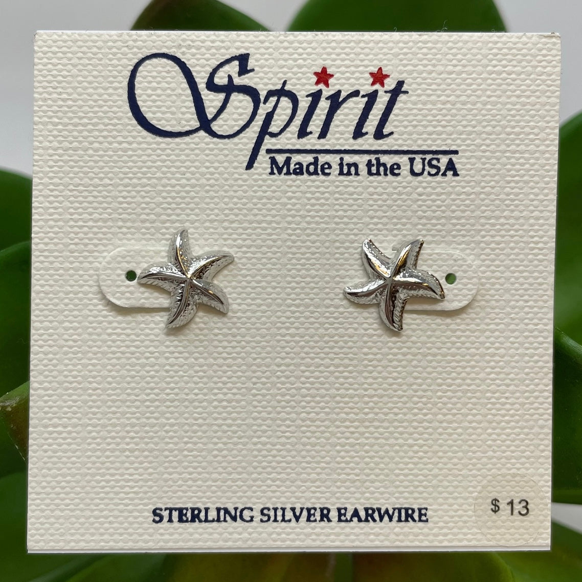 Starfish Post Earrings