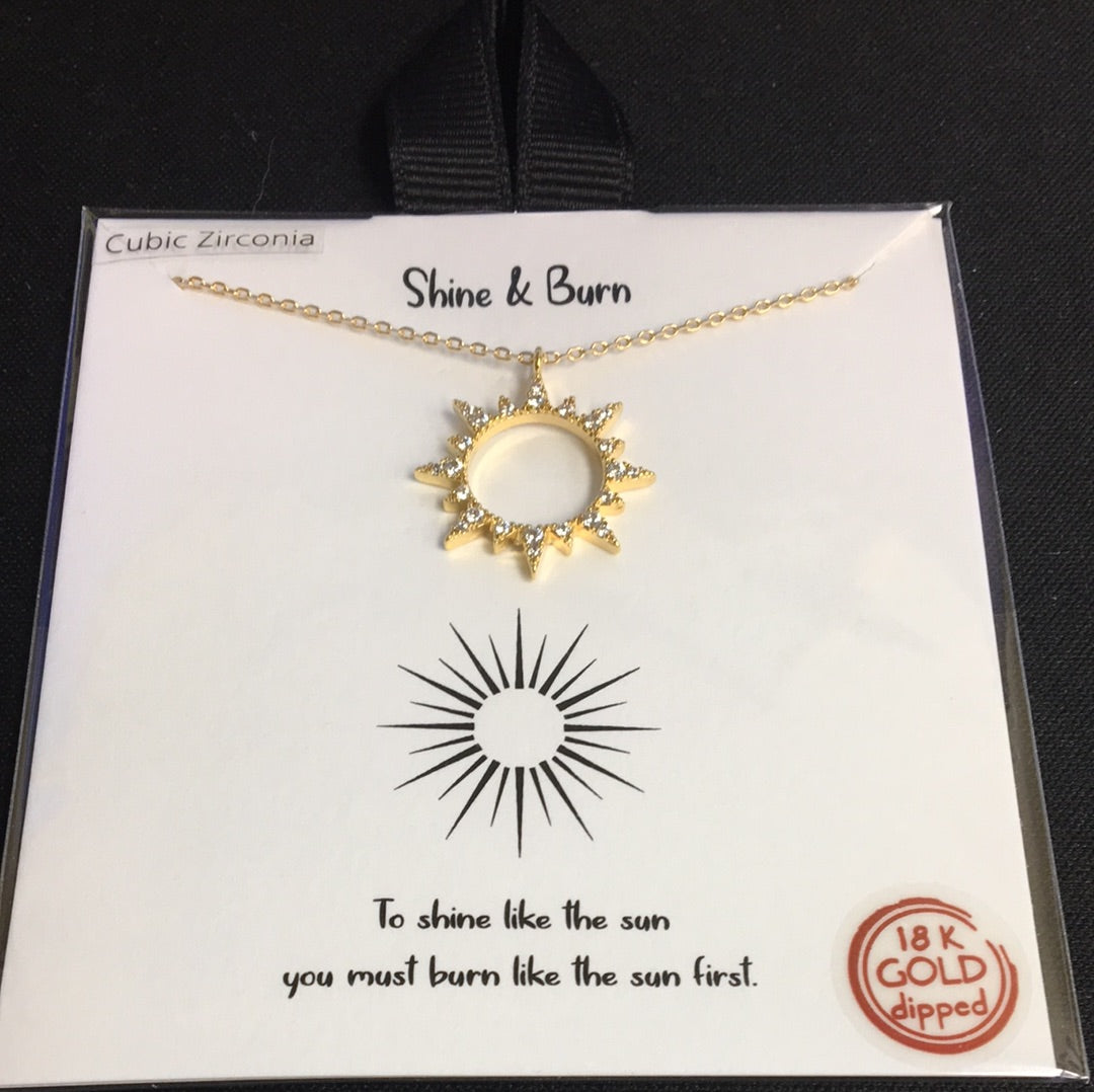 Shine &amp; Burn Necklace