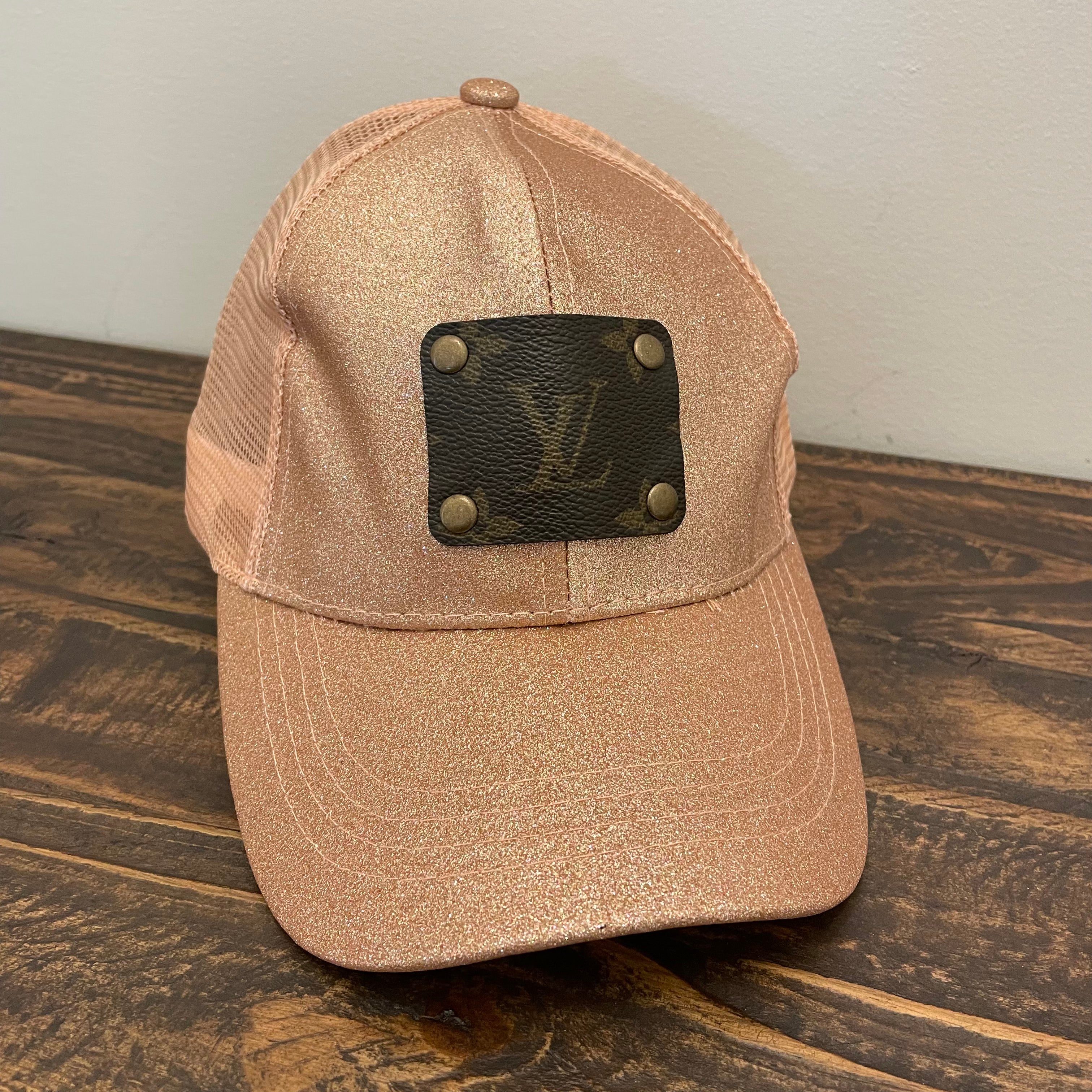 Louis Vuitton, Accessories, Up Cycled Lv Distressed Ref Hat