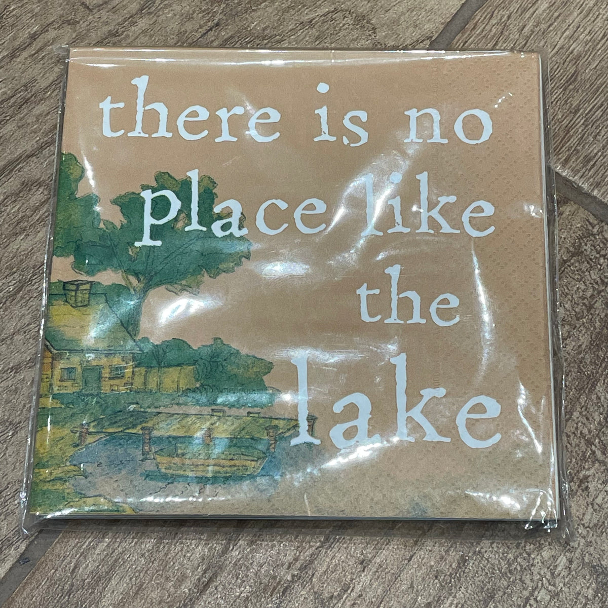 Lake Paper Cocktail Napkins