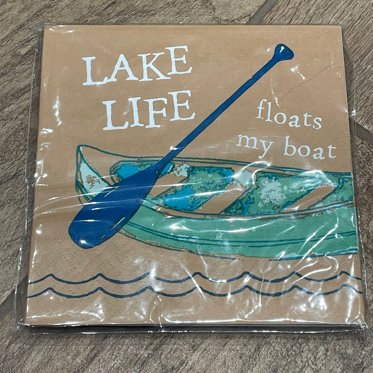 Lake Paper Cocktail Napkins