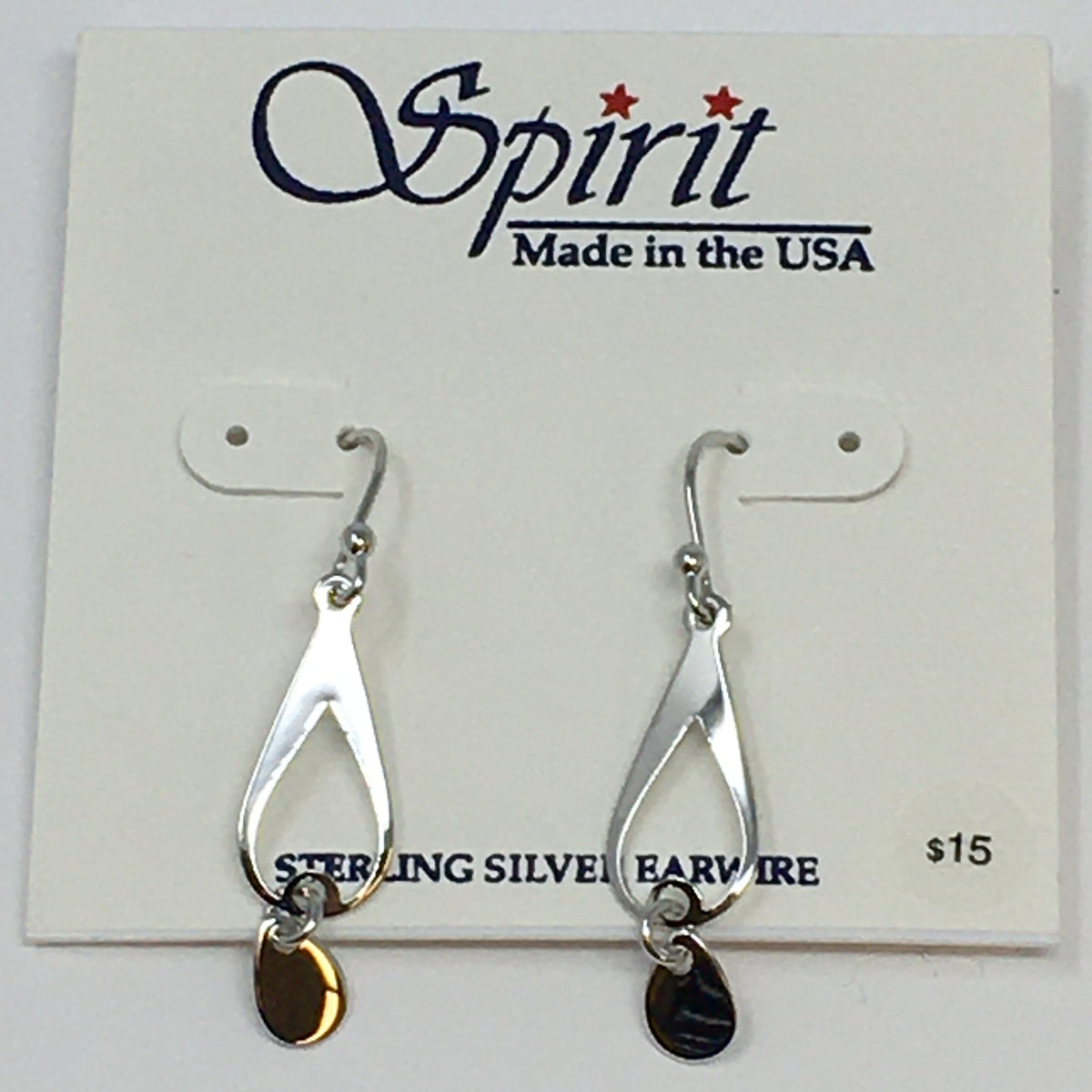 Open Tear w/ Tear Dangle Earrings Spirit