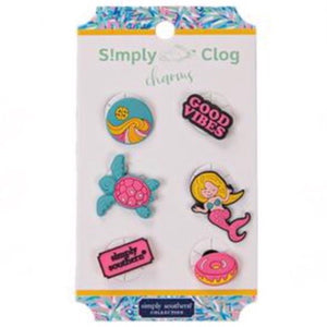 Awareness Straw Cover & Croc Charms (15C) - Simply Glittericious