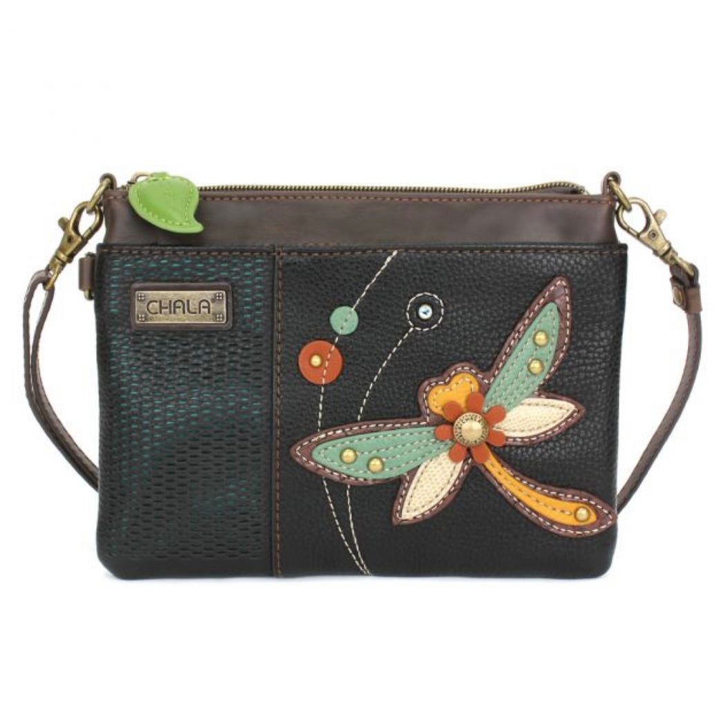 Chala Dragonfly Zip Around Wallet